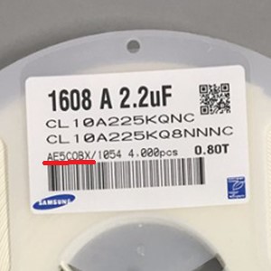 三星貼片電容產地看第幾個字母呢? 三星貼片電容產地看第幾個字母呢?